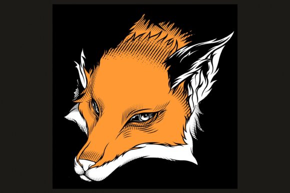 Download Head Fox Hand Drawing Easy to Edit - Drawing Collection
