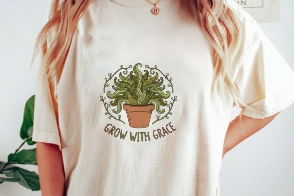 Download Potted Plant Grow with Grace Quote Png - Potted plant Collection