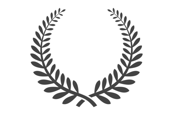 Download Prize Wreath. Laurel Drawing Simple Orna - Drawing Collection