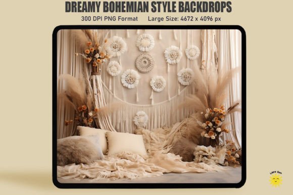 Download Dreamy Bohemian Style Backdrop - Bohemian style Collection