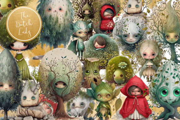 Download Mystical Woodland Creatures Clipart Set - Mystical Collection